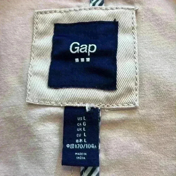 Gap Utility Jacket Women’s Size Large Blush Pink 100% Cotton Lots of Pickets! - Picture 3 of 11